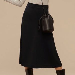 Aritzia Wilfred Dupin Skirt (2, Black)
